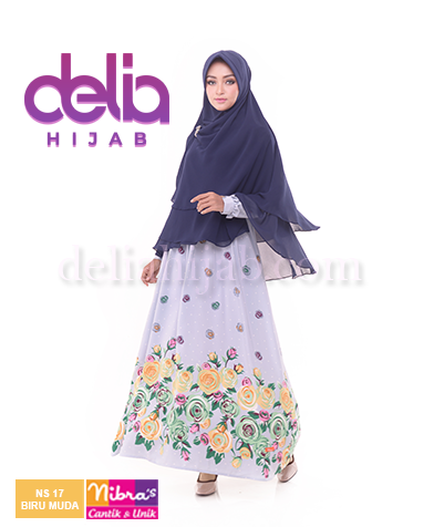 Gamis Nibras Gamis Ns 17 Terbaru Delia Hijab