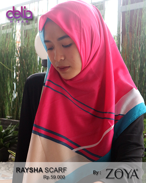 raysha scarf - kerudung modis zoya - delia hijab