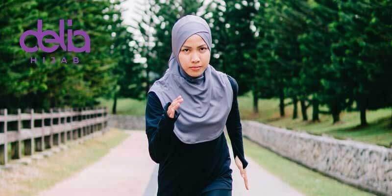 trend hijab olahraga sporty delia hijab