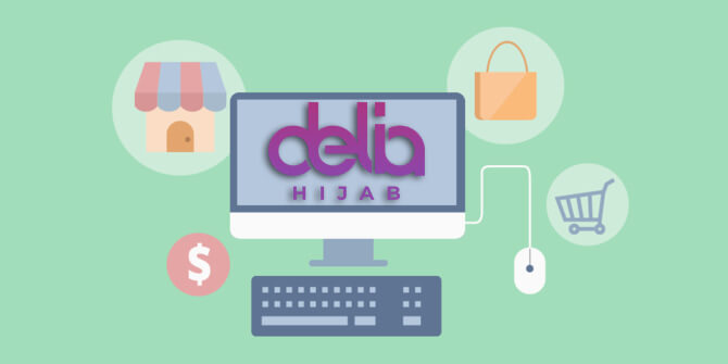 Delia Hijab Reseller Sukses Melalui Media Sosial