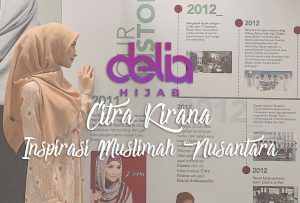 Baju Batik - Gamis Batik - Elzatta x Citra Kirana – Tampilan Inspirasi Muslimah Nusantara