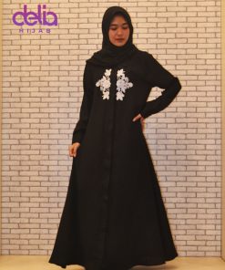 Gamis Casual - Delia Hijab - Gamis Brokat