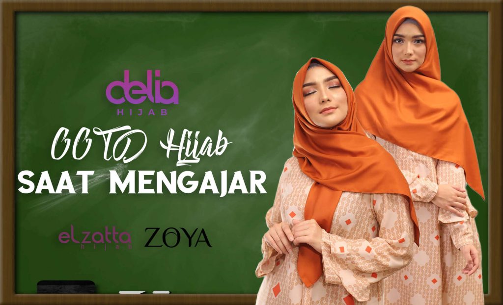 Delia Hijab - Baju Gamis Modern - Busana OOTD Hijab yang Cocok saat Mengajar