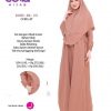 Setelan Gamis Polos - Baju Gamis Syar'i - Delia Hijab - Rauna RK-101