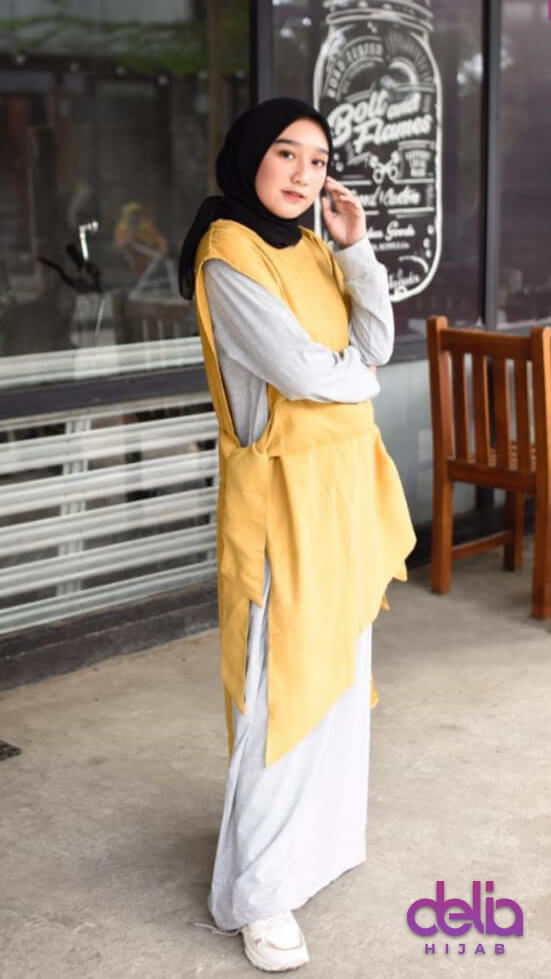 Tampil Lebih Muda dengan Setelan Gamis Modern - Gamis Zoya - Gamis Elzatta