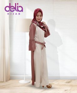 Baju Gamis Modern Terbaru 2020 Delia Hijab