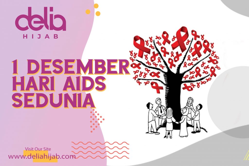 Delia Hijab - Baju Gamis Modern - 1 Desember Hari Aids Sedunia - Mitos Penyebaran Aids