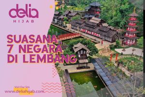 Delia Hijab - Baju Gamis Modern - Tempat Wisata di Lembang Bandung Terbaru, The Great Asia Africa