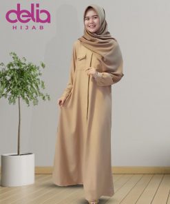 Model Gamis Terbaru 2020 - Natalia Dress - Delia Hijab - M