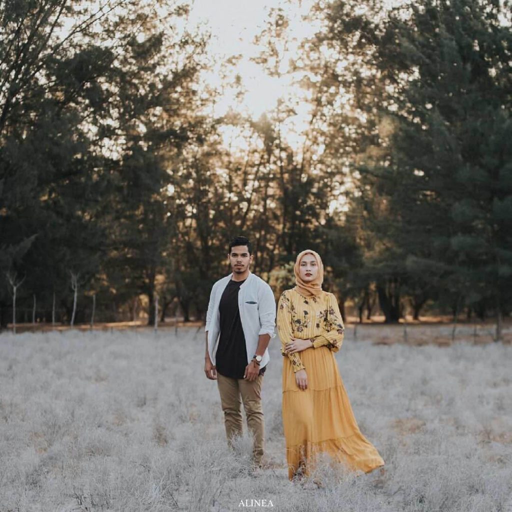 Konsep Prewedding Outdoor Foto Prewedding Hijab Delia Hijab Sukabumi