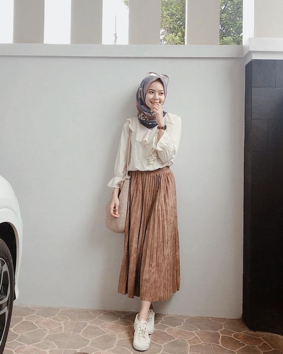 7 Baju Muslim Kekinian - OOTD Kuliah - OOTD Kerja