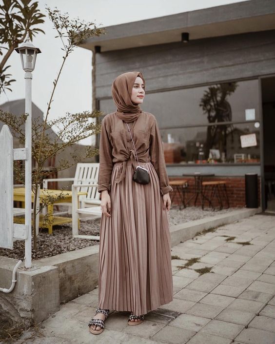 8 Baju Muslim Kekinian - OOTD Kuliah - OOTD Kerja