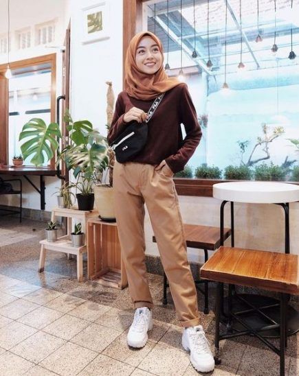9 Baju Muslim Kekinian - OOTD Kuliah - OOTD Kerja