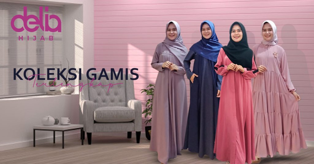 Delia Hijab Sukabumi – Baju Muslim Casual – Baju Gamis Modern – Baju Gamis Model Sekarang – Gamis Syari Modis – Baju Gamis Murah dan Cantik 