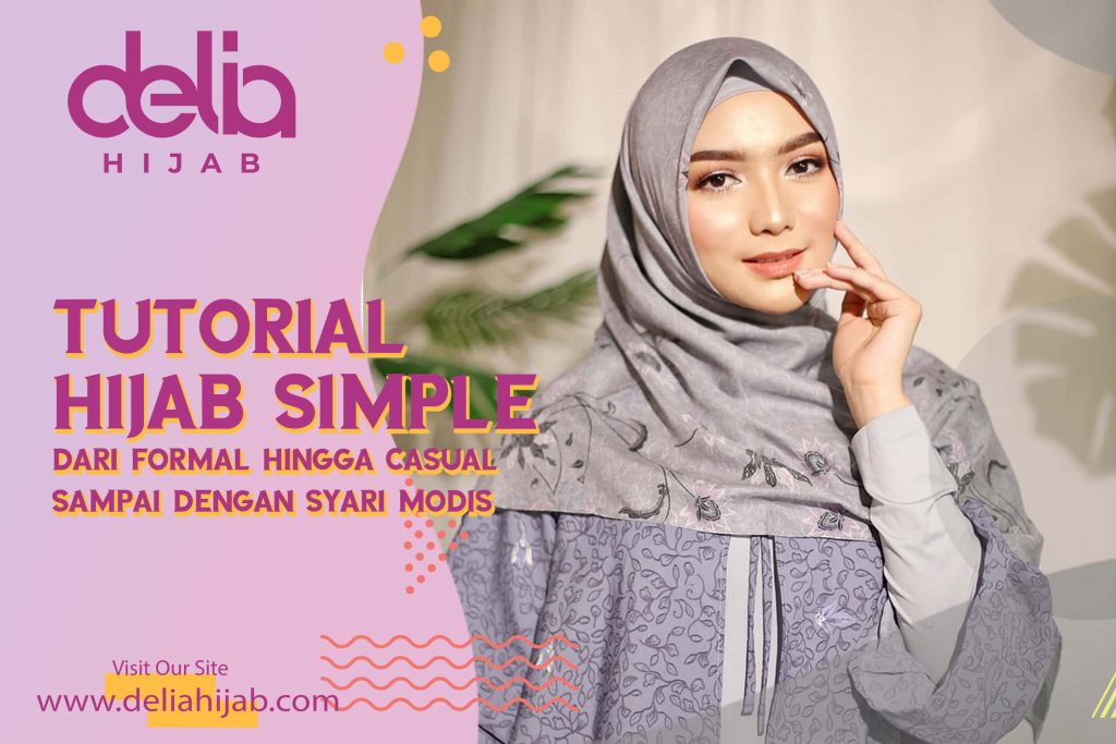 Tutorial Hijab Video Tutorial Hijab Segi Empat Simple Delia Hijab