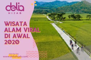 Delia Hijab Sukabumi – Baju Muslim Casual – Model Hijab Casual – Baju Gamis Modern - Persawahan Indah di Kulon Progo - Wisata Viral di Awal Tahun 2020