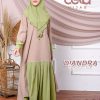 Baju Gamis Modern - Diandra Dress - Delia Hijab