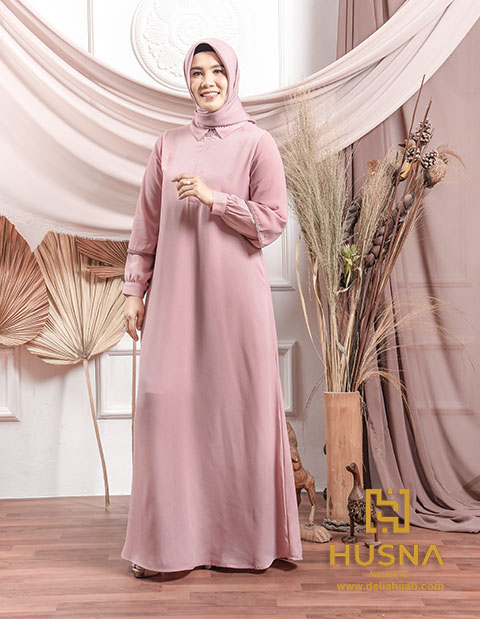 Delia Hijab Sukabumi – Husna Ramadhan – Baju Gamis Brokat Terbaru – Baju Gamis Pesta Mewah – Baju Gamis Terbaru Lebaran 2020 – Baju Gamis Modern