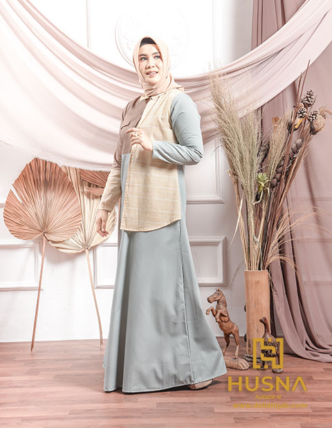 Delia Hijab Sukabumi – Husna Ramadhan – Baju Gamis Brokat Terbaru – Baju Gamis Pesta Mewah – Baju Gamis Terbaru Lebaran 2020 – Baju Gamis Modern