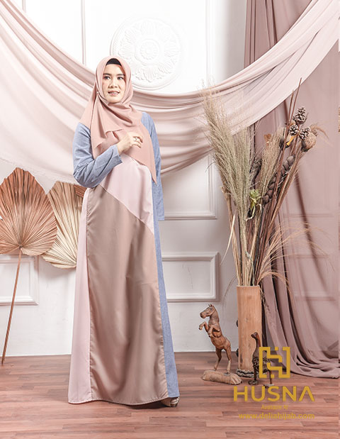 Delia Hijab Sukabumi – Husna Ramadhan – Baju Gamis Brokat Terbaru – Baju Gamis Pesta Mewah – Baju Gamis Terbaru Lebaran 2020 – Baju Gamis Modern