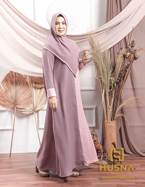 Delia Hijab Sukabumi – Husna Ramadhan – Baju Gamis Brokat Terbaru – Baju Gamis Pesta Mewah – Baju Gamis Terbaru Lebaran 2020 – Baju Gamis Modern