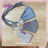 Masker Kain 3 Lapis Hijab - Masker Delia Hijab 01