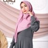 Deskha Adela - Jilbab Segiempat Polos - Delia Hijab