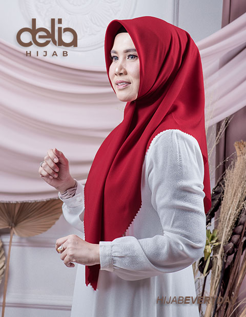 Deskha Athira - Jilbab Segiempat Terbaru - Delia Hijab