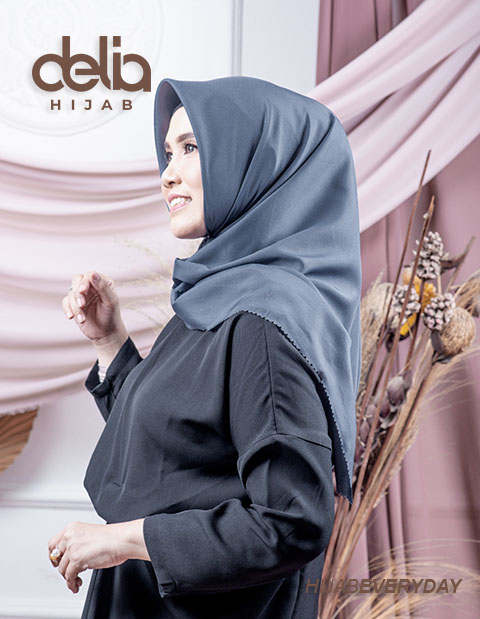 Deskha Afrida - Jilbab Segiempat Terbaru - Delia Hijab