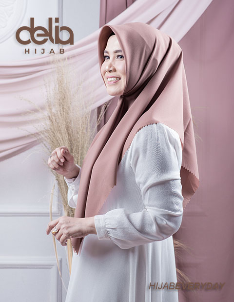 Deskha Athira - Jilbab Segiempat Terbaru - Delia Hijab