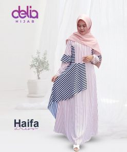 Baju Gamis Model Baru - Haifa Dress - Delia Hijab 1.1