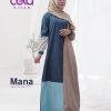 Baju Gamis Modern 2020 - Mana Dress - Delia Hijab C