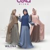 Baju Gamis Modern 2020 - Wilona Dress - Delia Hijab
