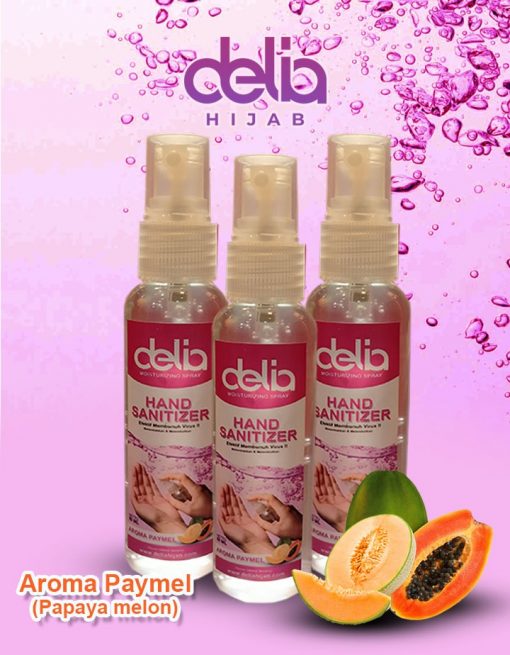 Delia Hand Sanitizer Spray - Pepaya Melon