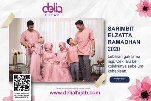 Style Hijab Lebaran – Sarimbit Elzatta Ramadhan 2020