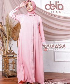 Baju Gamis Modern 2020 Terbaru - Khansa Dress - Delia Hijab P