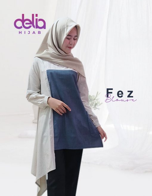 Baju Muslim Casual - Fez Blouse - Delia Hijab