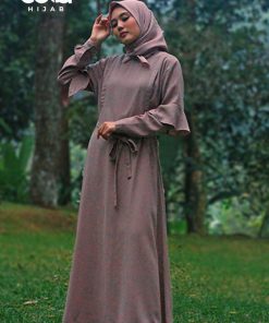 Baju Gamis Model Sekarang - Aileen Dress - Delia Hijab 1