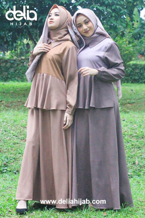 Baju Gamis Casual – Jameela Dress – Delia Hijab