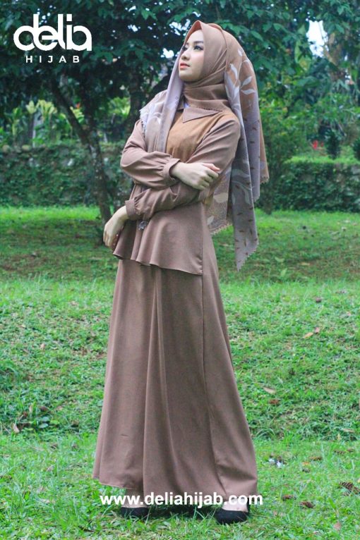 Baju Gamis Casual – Jameela Dress – Delia Hijab