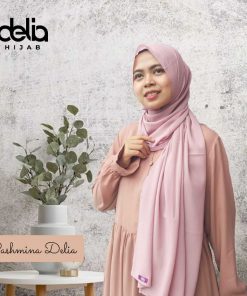 Kerudung Pashmina Syar'i - Pashmina Ceruti - Delia Hijab