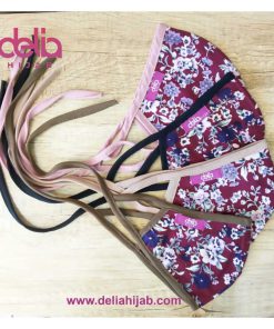 Masker Kain Motif - Masker Motif Batik - Delia Hijab