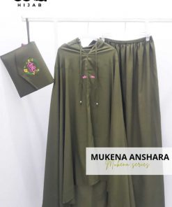 Mukena Polos - Mukena Anshara - Delia Hijab