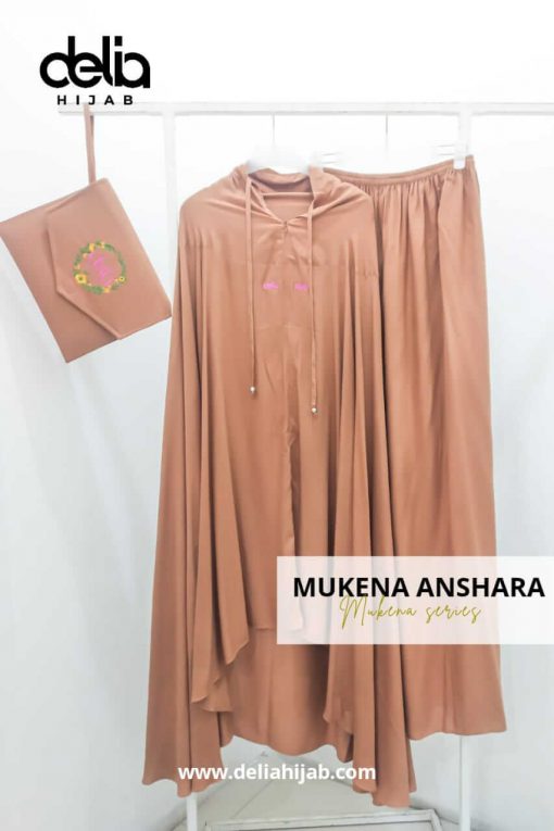 Mukena Polos - Mukena Anshara - Delia Hijab