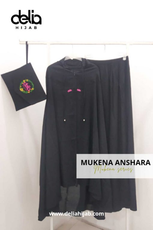 Mukena Polos - Mukena Anshara - Delia Hijab