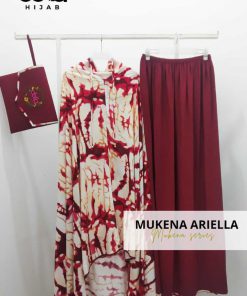Mukena Tie Dye - Mukena Ariella - Delia Hijab