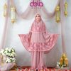 Mukena Sholat Polos Renda - Mukena Lebanon - Delia Hijab