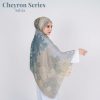 Scarf Motif Modern - Cheyron Scarf - Salvia - Delia Hijab