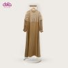 Baju Gamis Modern - Larrita Dress - Delia Hijab Cream