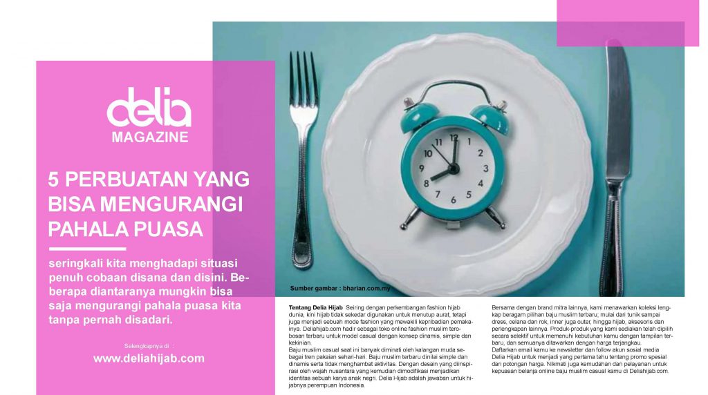 Kunci : Hati-Hati, 5 Perbuatan yang Bisa Mengurangi Pahala Puasa Ramadhan - Amalan Bulan Ramadhan - Model Baju Muslim Lebaran 2021 - Baju Gamis Renda